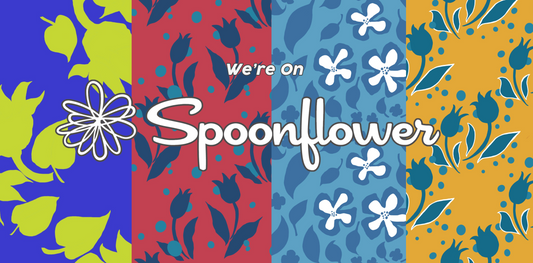 Our Iconic Designs Now on Spoonflower