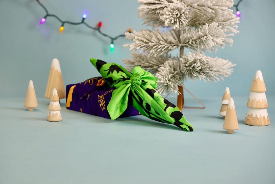 Make Furoshiki Your Go-To Christmas Wrapping Paper Alternative: Here’s Why - Keiko Furoshiki