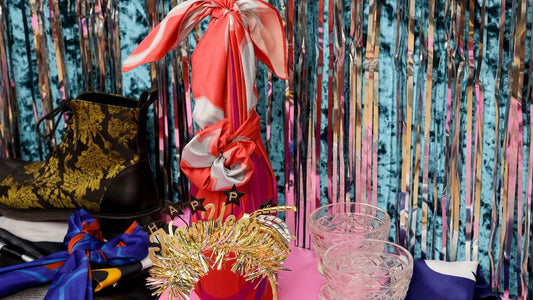 6 Ways to Use Furoshiki for a New Year’s Party: Eco-Friendly and Festive - Keiko Furoshiki