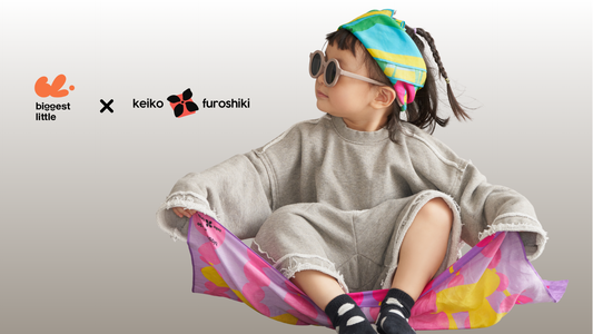 Introducing the Art Play Silk: A Collaboration Between Keiko Furoshiki and Biggest Little