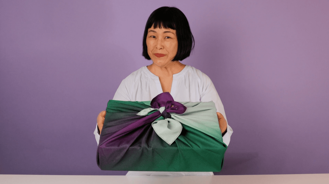 Keiko Furoshiki & Tatcha Holiday Content Collaboration - Keiko Furoshiki