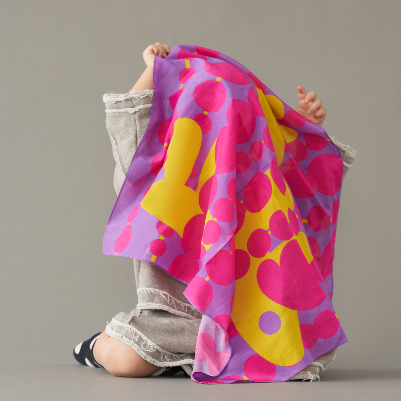 Art Play Silk – Limited Edition Sensory Scarf – Keiko Furoshiki Art Play Silk – Limited Edition Sensory Scarf – Keiko Furoshiki