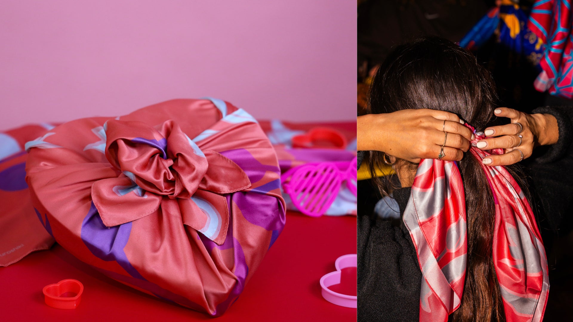 Keiko Furoshiki Reusable Fabric Gift Wrapping