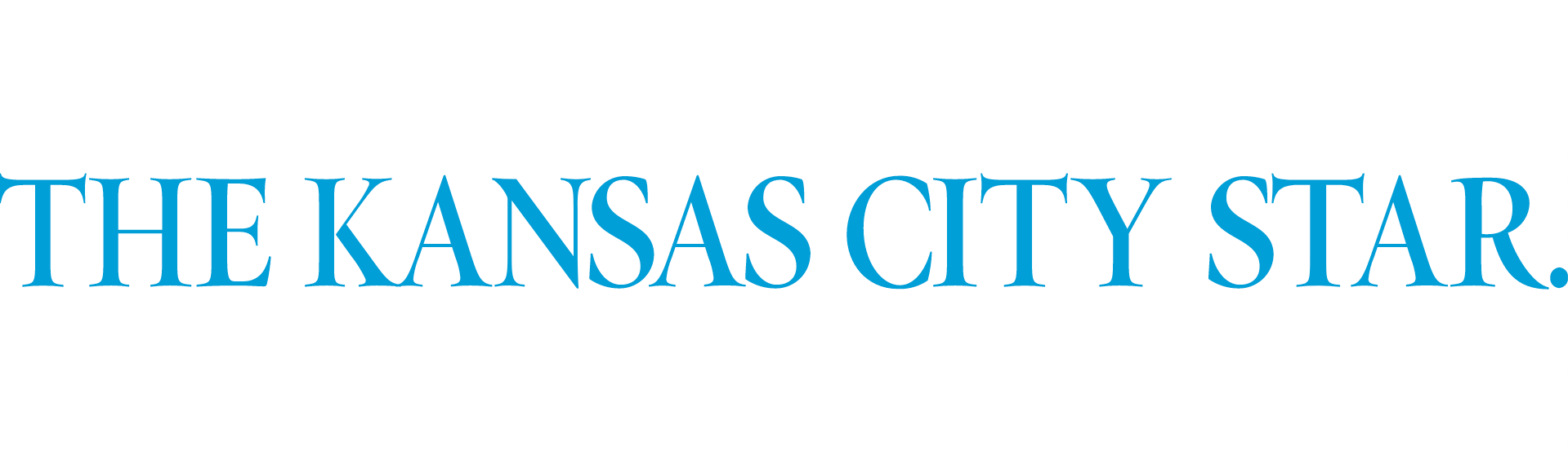 The Kansas City Star logo in blue text on a white background