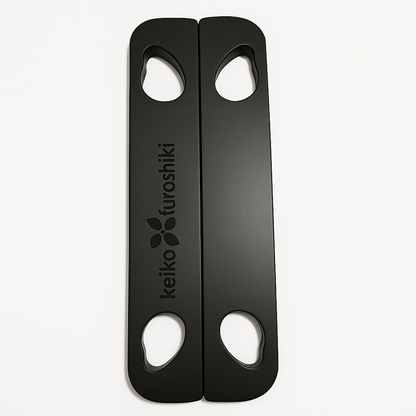 ToteBar (a.k.a. Patchin) – Modern Wooden Handle for Furoshiki Bags from Keiko Furoshiki